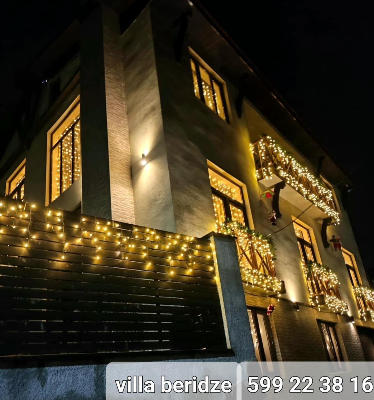 Villa Beridze بورجومي المظهر الخارجي الصورة